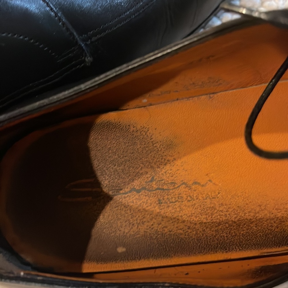 Santoni caoutchouc Men dress shoes in really good condition - Picture 6 of 8